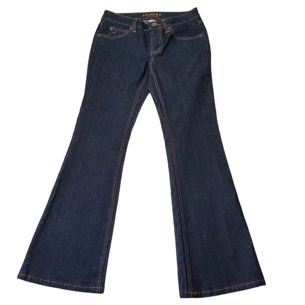 Arizona Darkwash Flare Jeans Sz 1